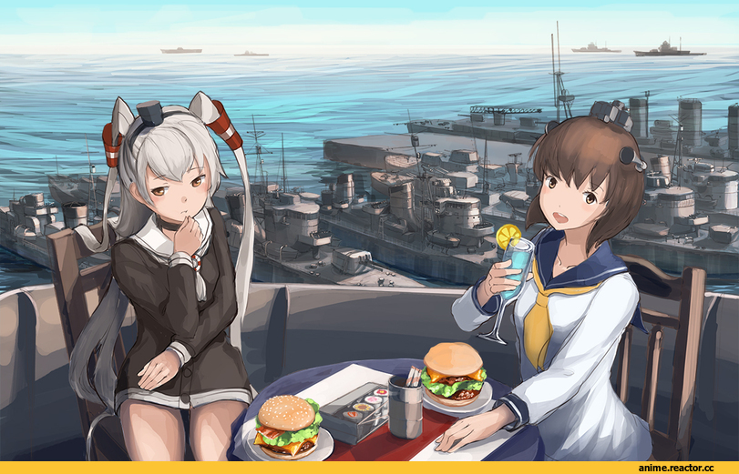 Kantai Collection, Amatsukaze (Kantai Collection), Yukikaze, doraxi, Anime