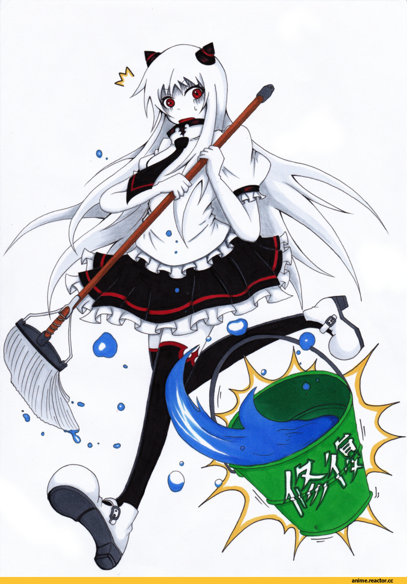 Kantai Collection, Airfield Hime, shiracha, Anime