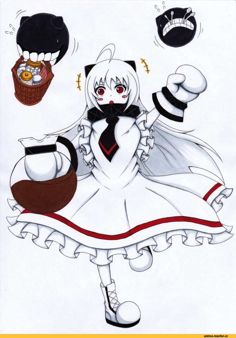 Artillery Imp, Isolated Island Hime, Shinkaisei-kan, Kantai Collection, Anime Art, akira (kadokawa), Kantai news, Anime