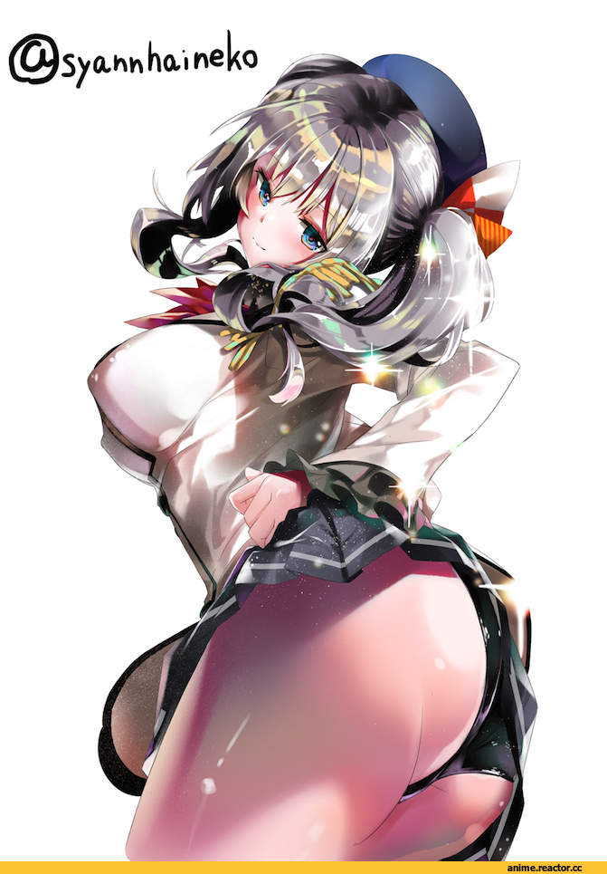 furisuku, Kashima (Kantai Collection), Kantai Collection, Anime Adult pantsu, Anime Ero, oshiri, Anime