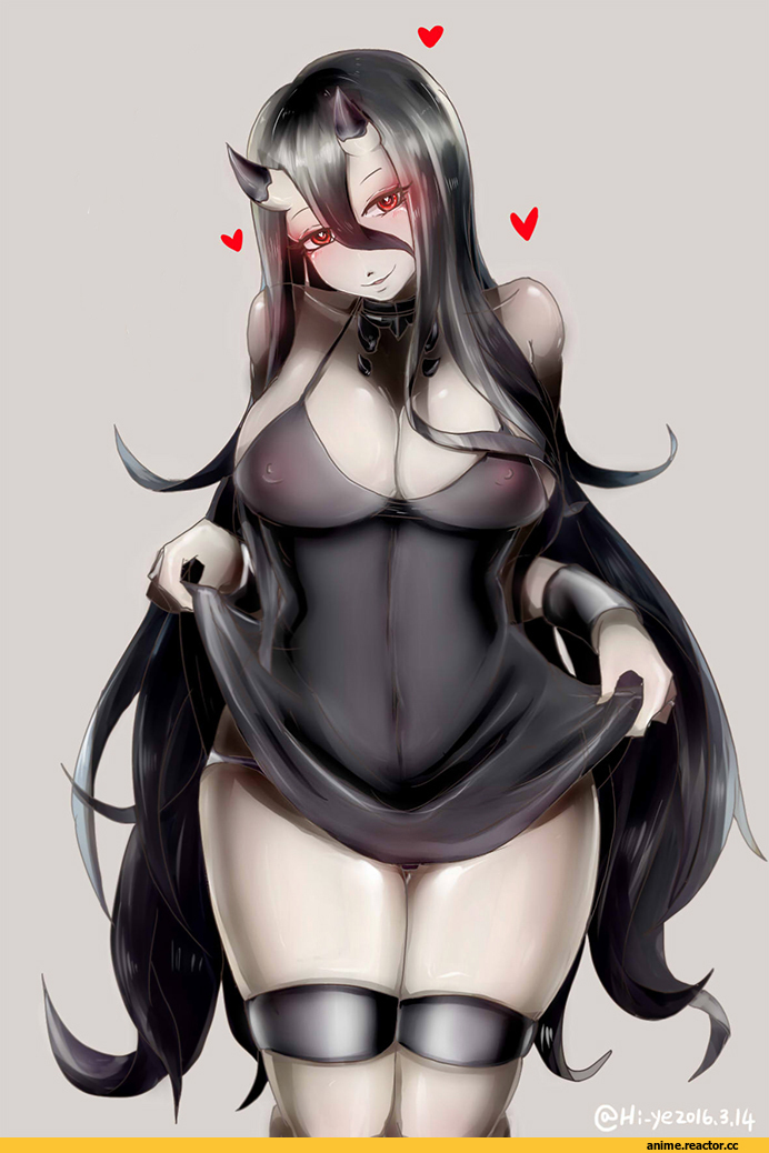 hi ye, battleship hime, Kantai Collection, Shinkaisei-kan, Anime Ero Oppai, Anime Ero, Anime