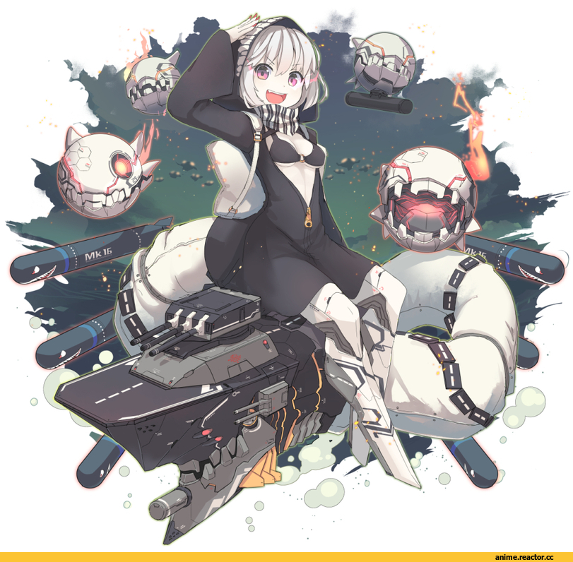 nanashina, Re-class Battleship, Kantai Collection, Anime