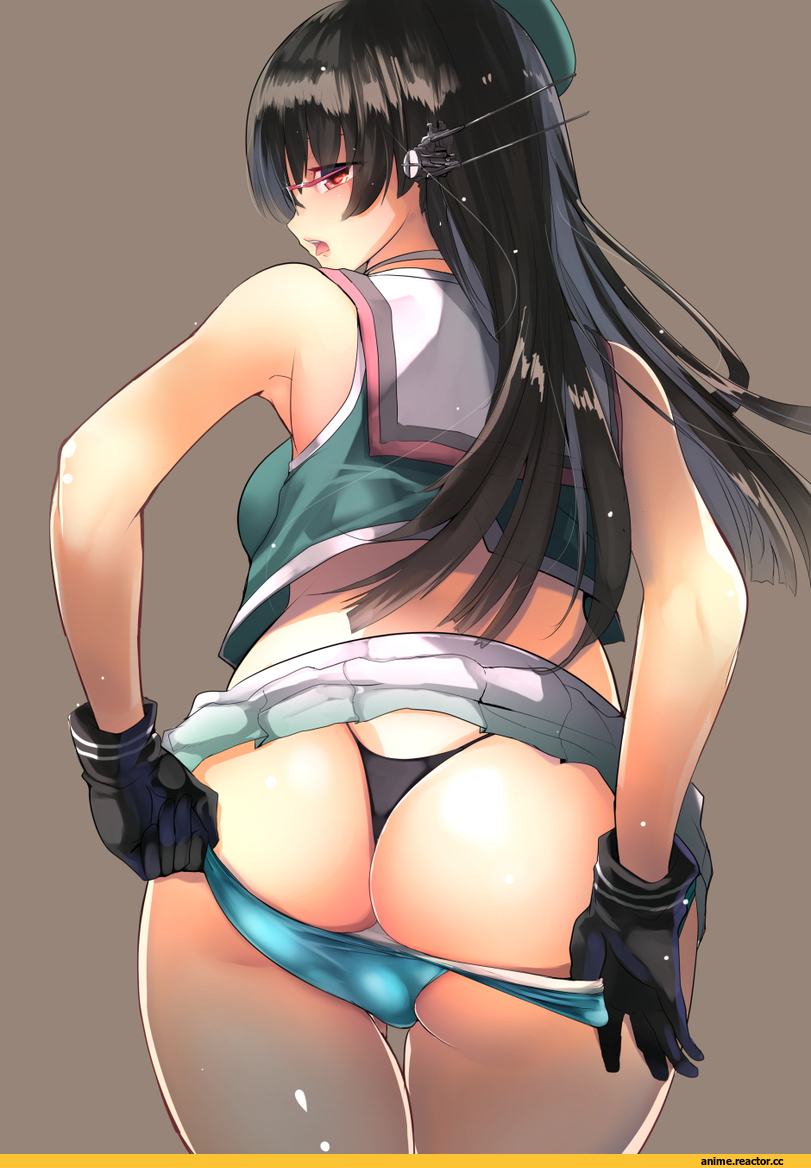 oshiri, Anime Ero, Choukai (Kantai Collection), Kantai Collection, cafe au lait (kafeore), Adult pantsu, Anime