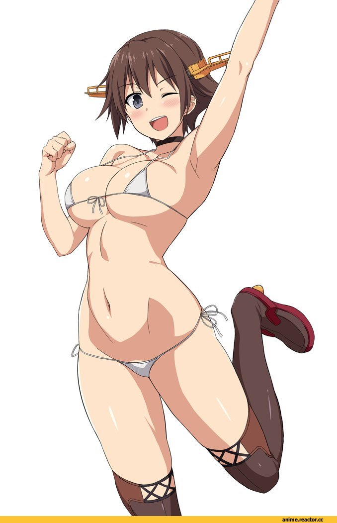 sama samasa, Hiei, Kantai Collection, Anime Ero Swim, Anime Ero, Anime