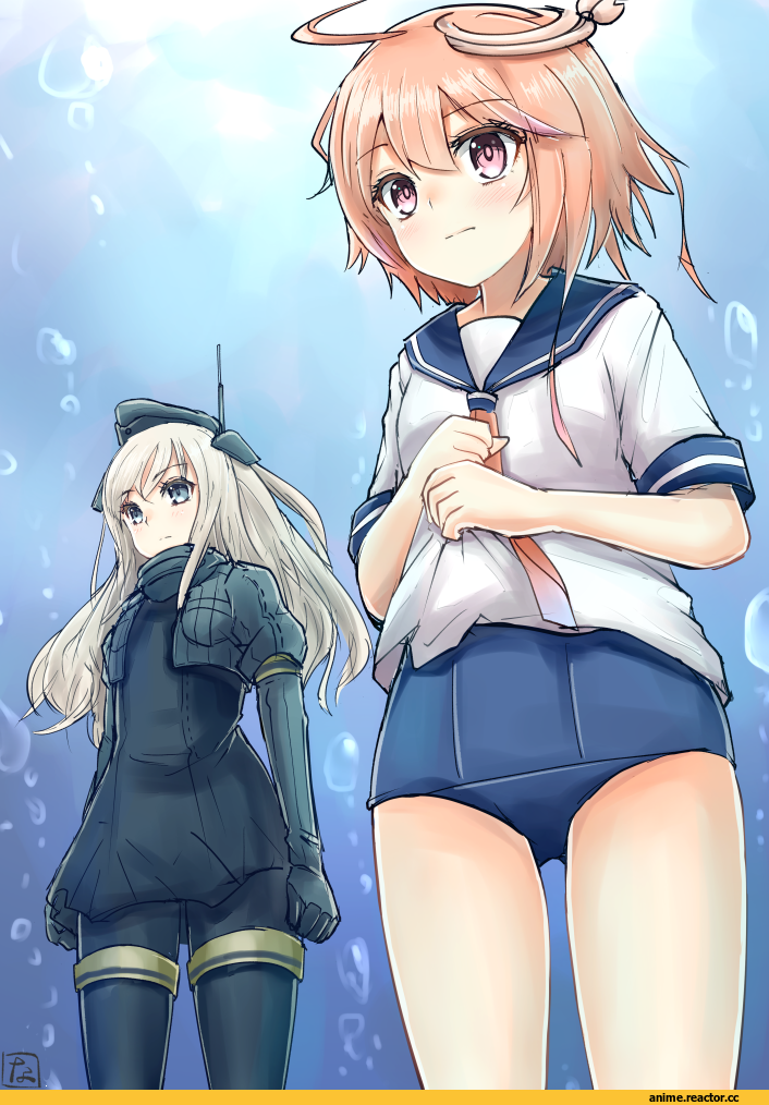 U-511 (Kantai Collection), Kantai Collection, i-58 (kantai collection), nayuhi (yukimuu14), Anime