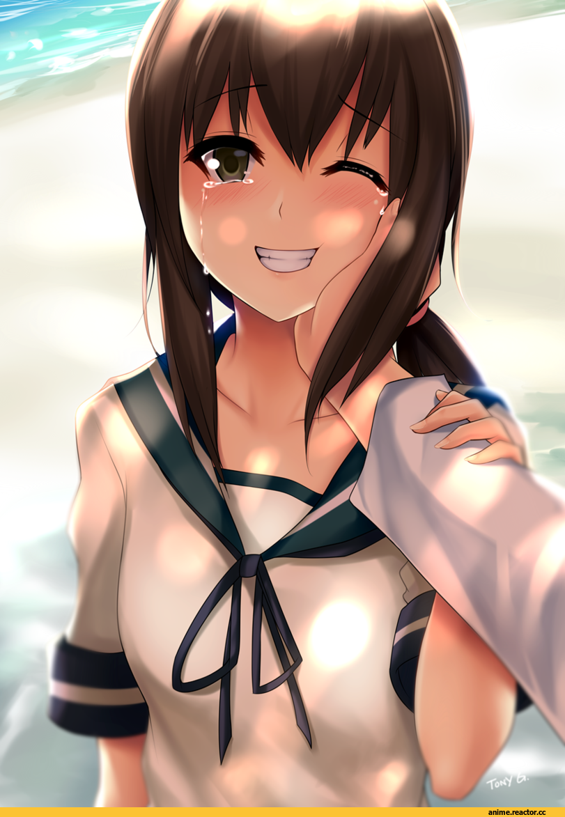Nazrin, Touhou Project, Re-class Battleship, Kantai Collection, crossover, Anime Art, kozakura (dictionary), Nezumimimi, Animal Ears, Anime