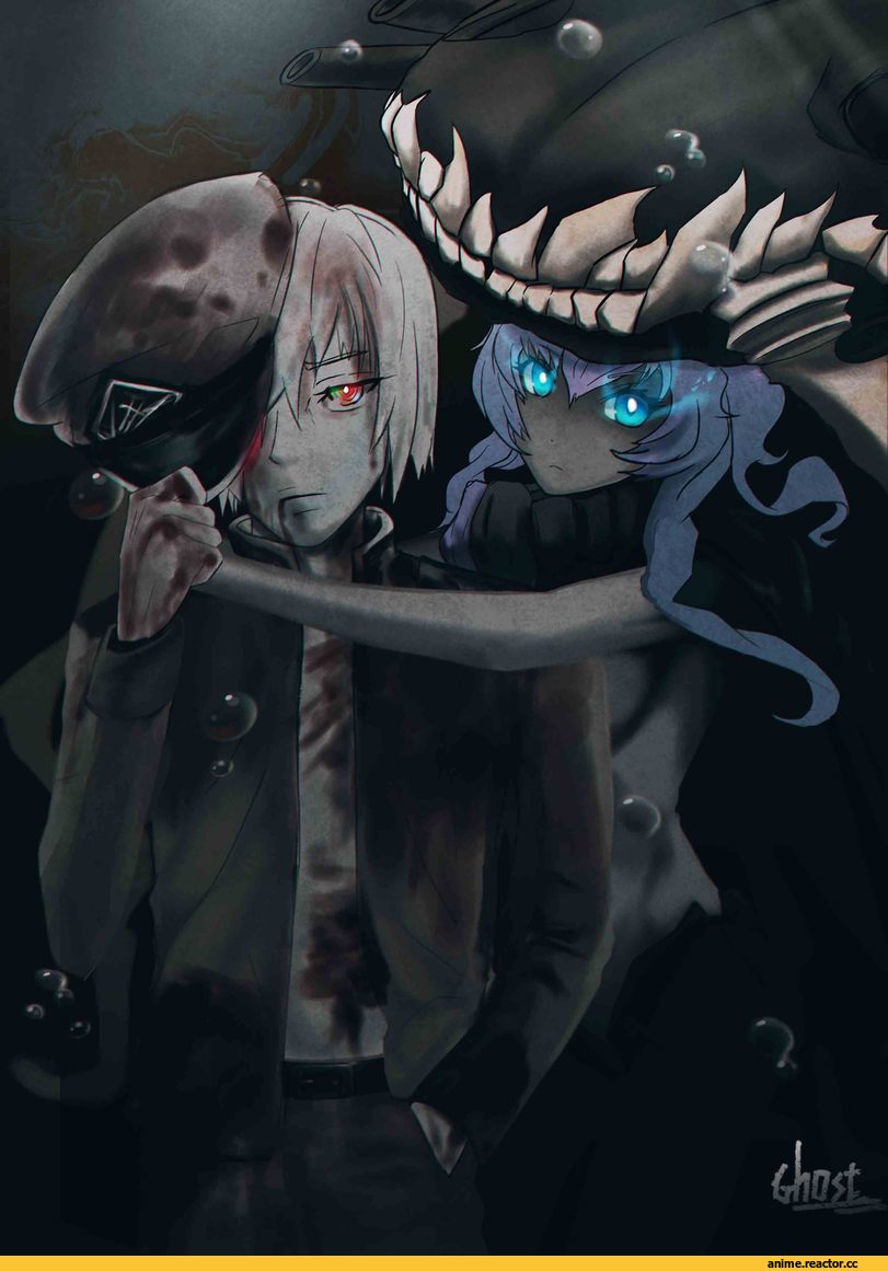 Abyssal Admiral, Kantai Collection, Wo-Class Aircraft Carrier , Shinkaisei-kan, Anime Art, feng (howard8580), Anime