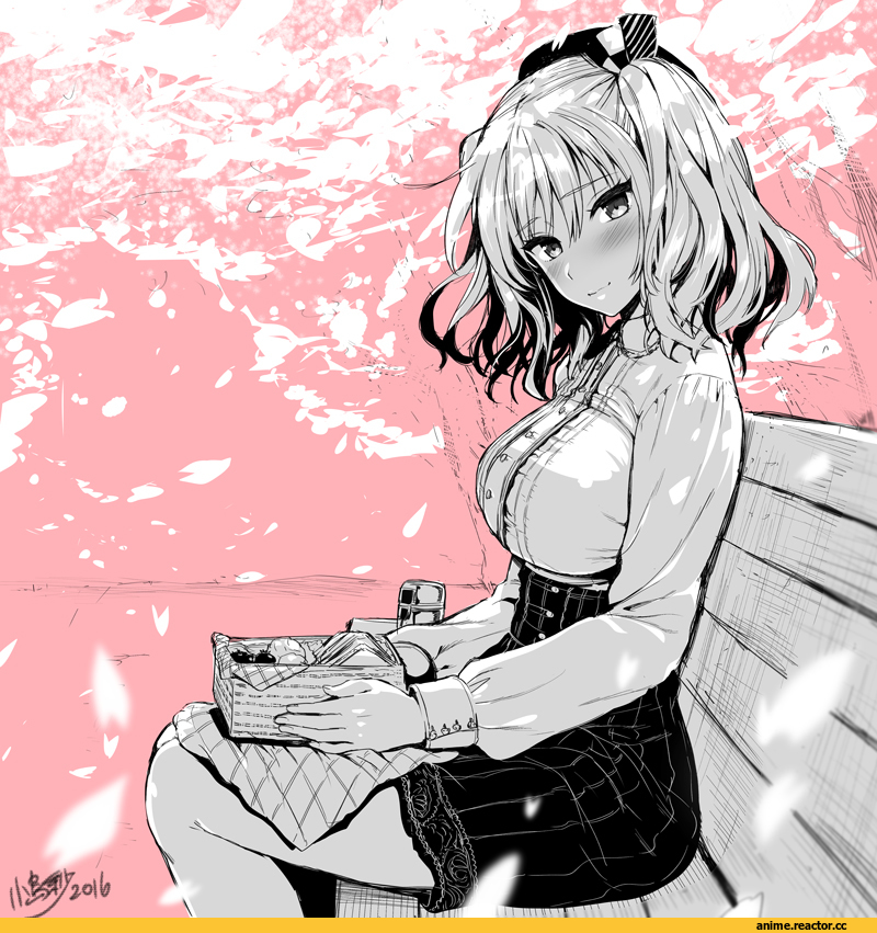Kojima Saya, Anime Art, Kashima (Kantai Collection), Kantai Collection, Monochrome (Anime), Anime