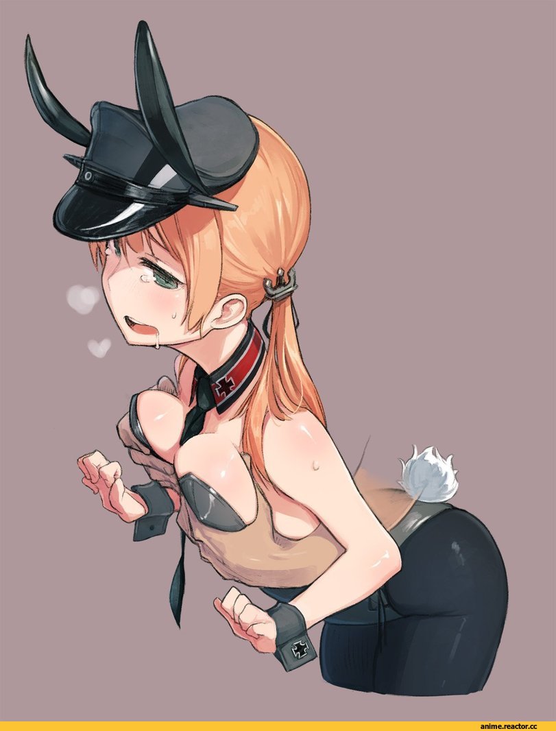 Kantai Collection, Prinz Eugen, Kylin, Usagimimi, Animal Ears, Anime Ero BDSM, Anime Ero, Anime