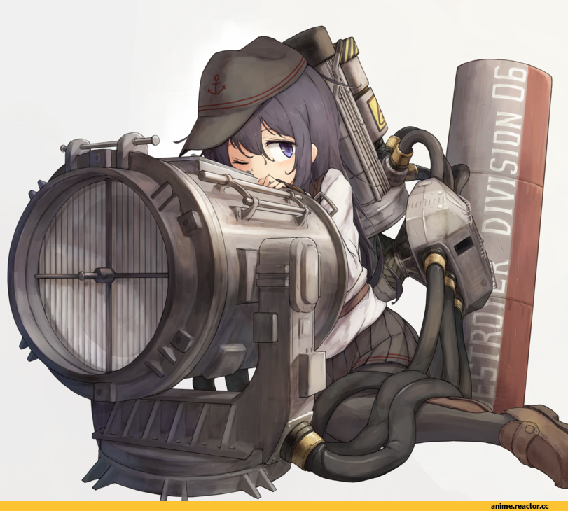 beize (garbage), Akatsuki, Kantai Collection, Anime