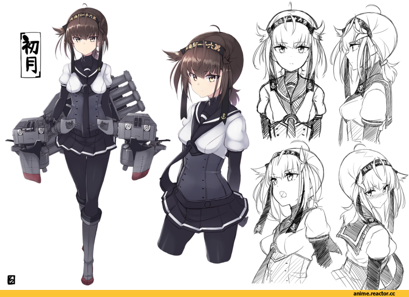 Hatsuzuki (Kantai Collection), Kantai Collection, mku, Anime