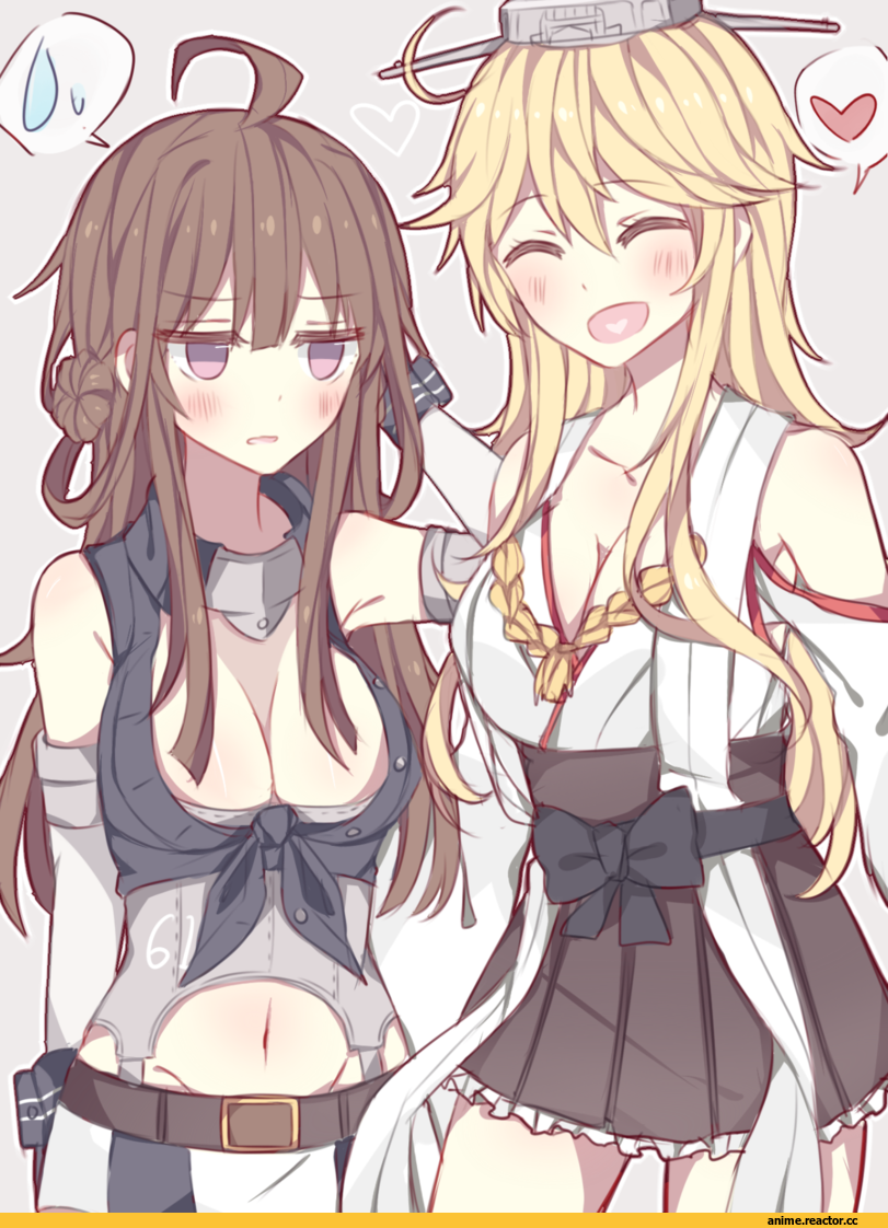 kvlen, Iowa (Kantai Collection), Kantai Collection, Kongou (Kantai Collection), Anime