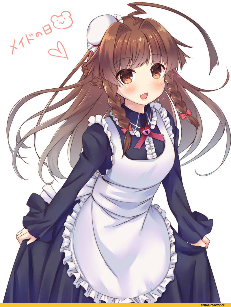 Kuma (Kantai Collection), Kantai Collection, yukina (black0312), Maid, Anime
