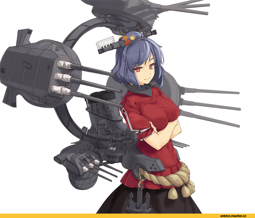 Touhou Project, Yasaka Kanako, crossover, Kantai Collection, Rokuwata Tomoe, Anime Art, Anime