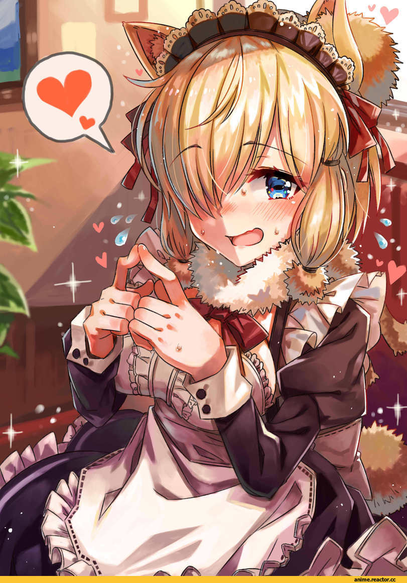 Moze, Alpaca Suri (Kemono Friends), Kemono Friends, Animal Ears, Maid, Anime
