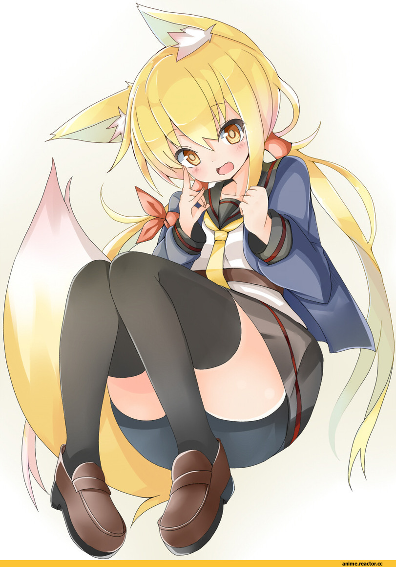 Kantai Collection, Satsuki (Kantai Collection), hidaka0503, Animal Ears, Kitsunemimi, Anime