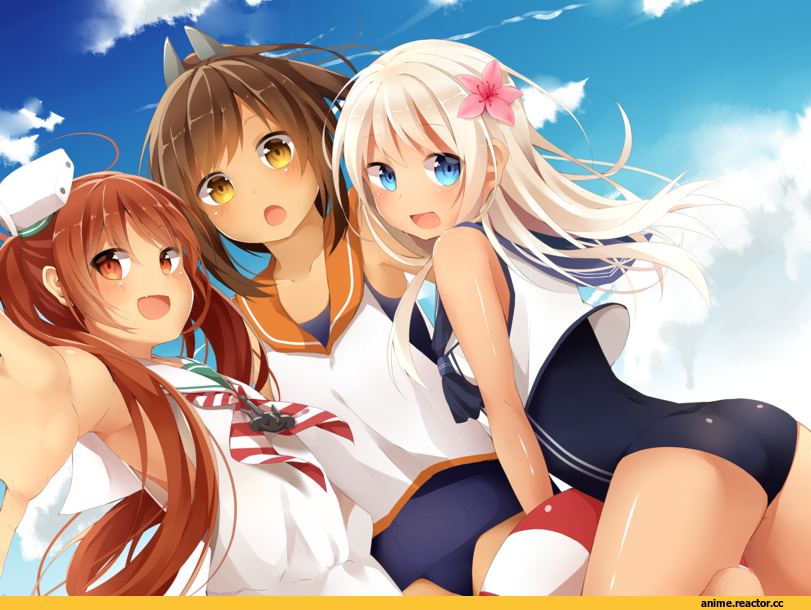 Kantai Collection, i-401 (kantai collection), Libeccio (Kantai Collection), Ro-500 (Kantai Collection), Anime