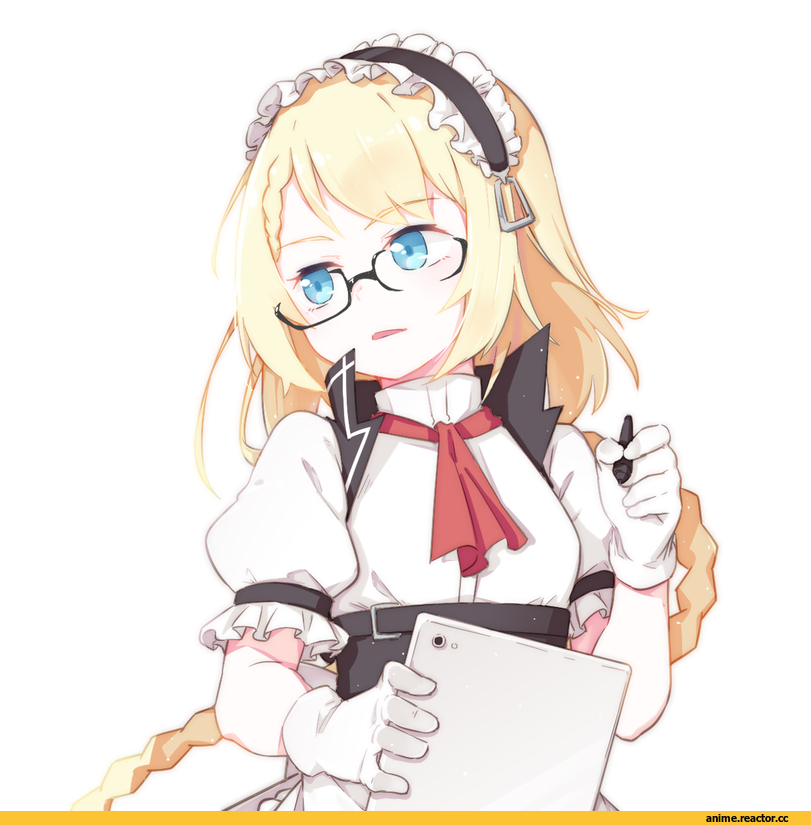 Girls Frontline, G36 (Girls Frontline), Megane, Maid, Anime