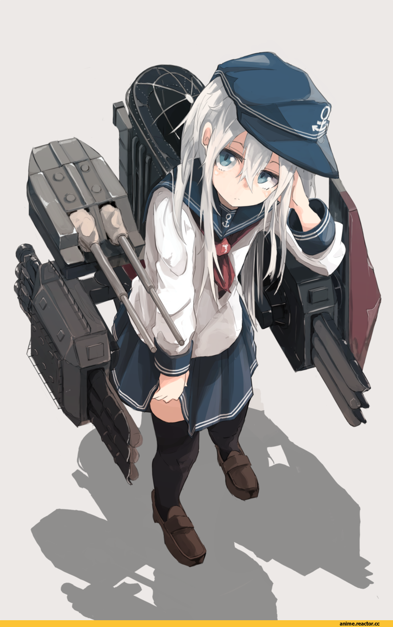 Hibiki (Kantai Collection), Kantai Collection, hizakozouzu, Anime