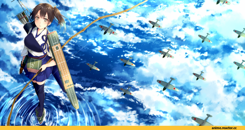 Kaga (Kantai Collection), Kantai Collection, Anime Art, morizono shiki, Anime