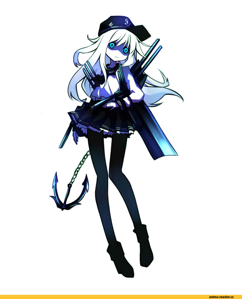 54hao, Akatsuki, Kantai Collection, Hibiki (Kantai Collection), Anime