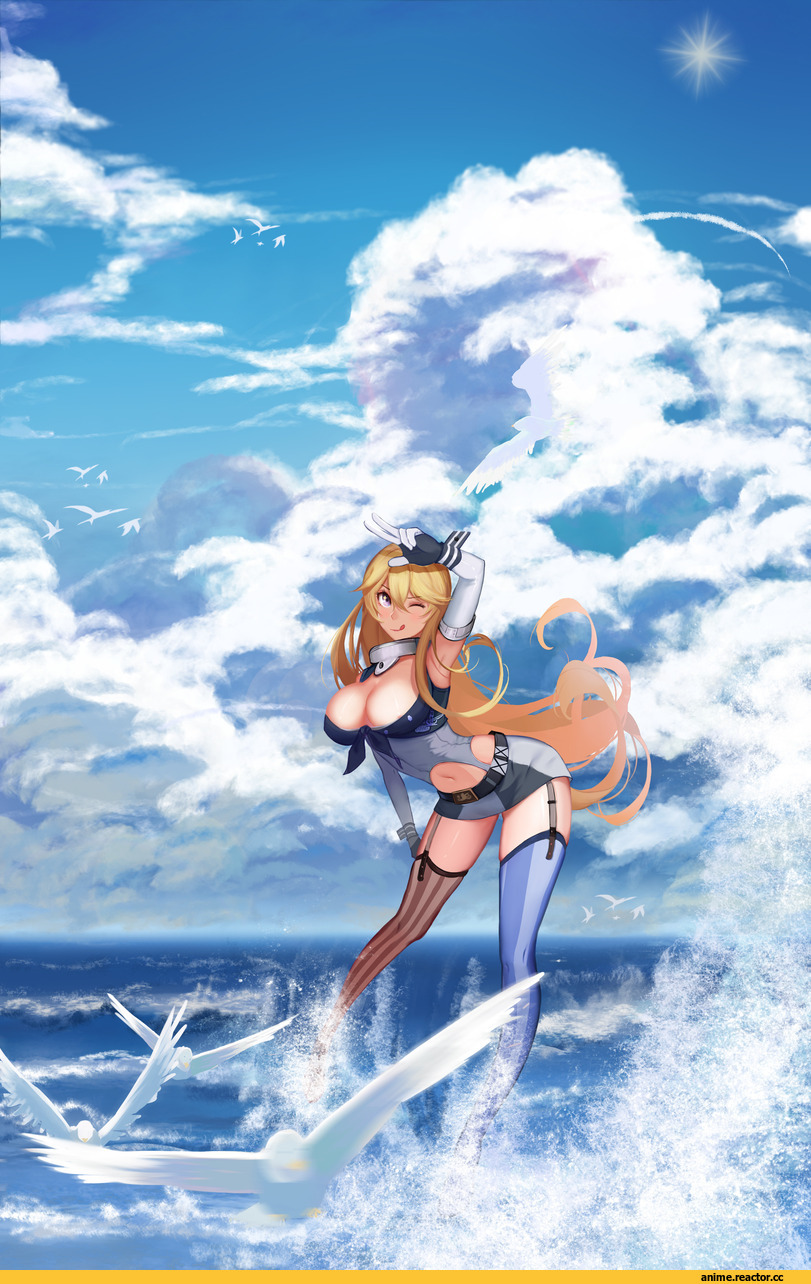Iowa (Kantai Collection), Kantai Collection, Anime Ero, Anime