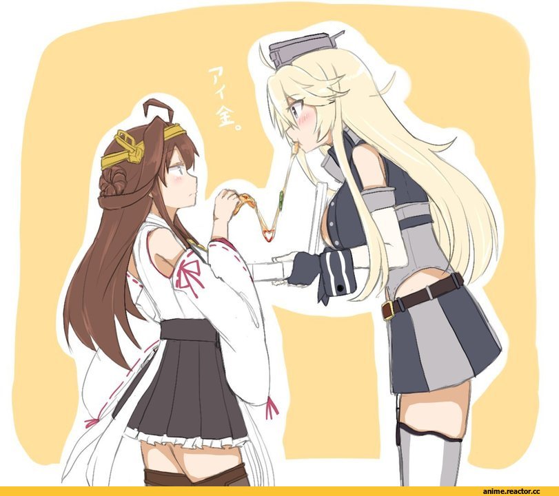 atsushi (aaa-bbb), Iowa (Kantai Collection), Kantai Collection, Kongou (Kantai Collection), Anime