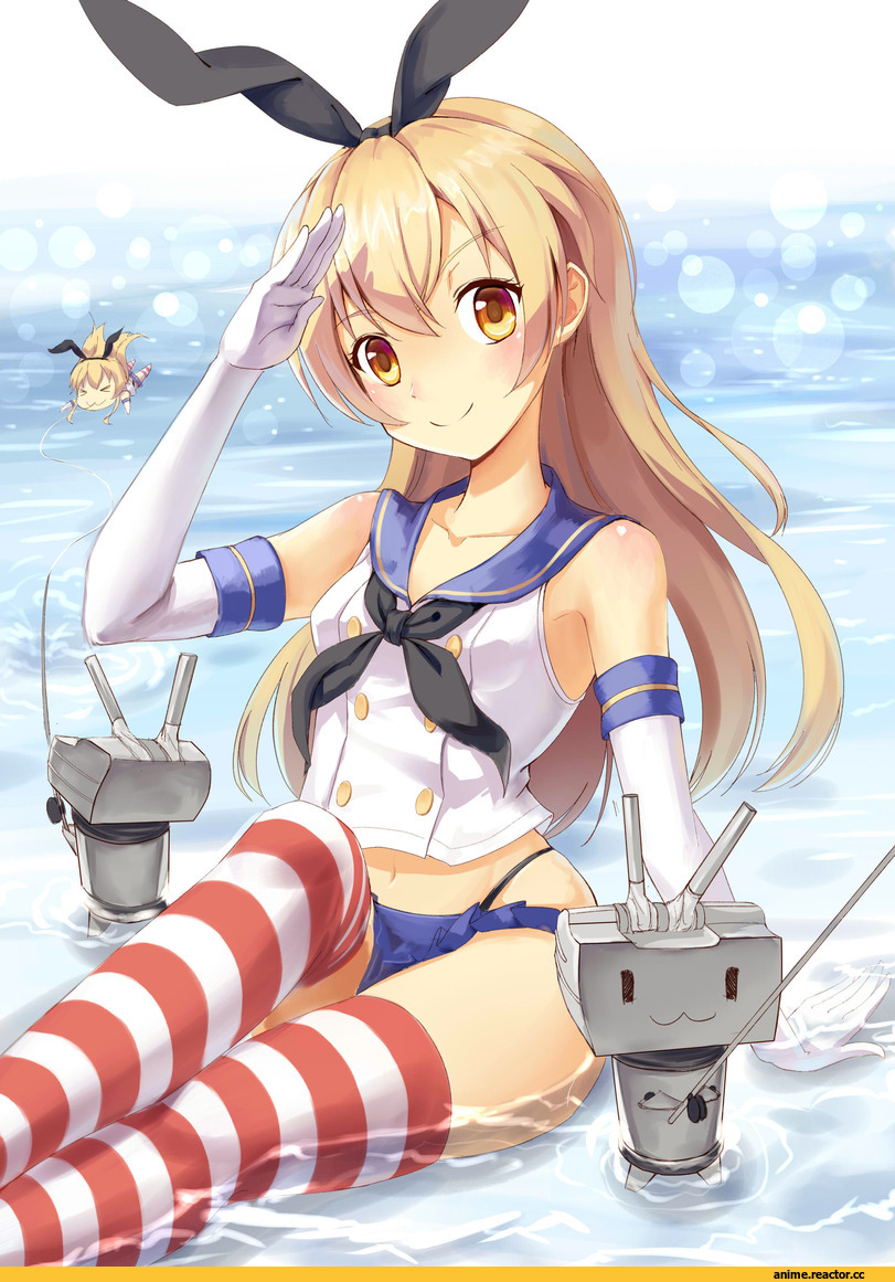Shimakaze, Kantai Collection, ayase (chanxie), Anime