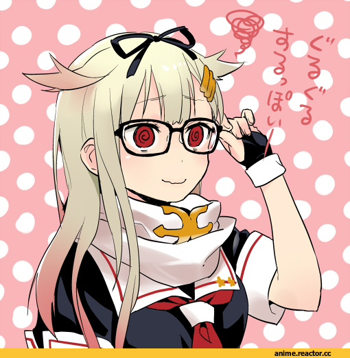 Yuudachi, Kantai Collection, tsuneo (kaijou noumu), Megane, Anime