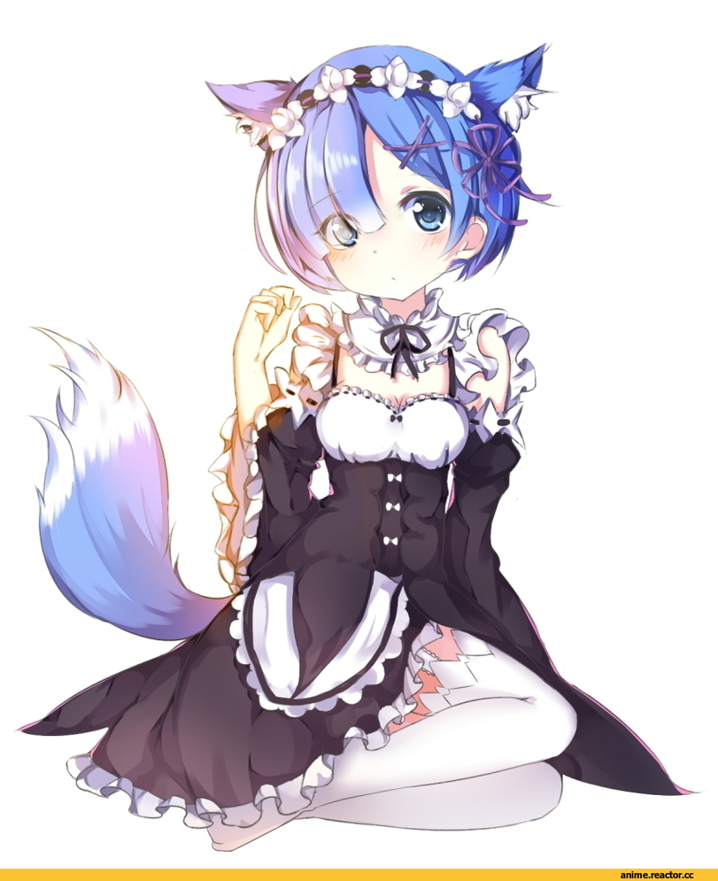 Rem (re zero), Re Zero Kara Hajimeru Isekai Seikatsu, Animal Ears, Anime