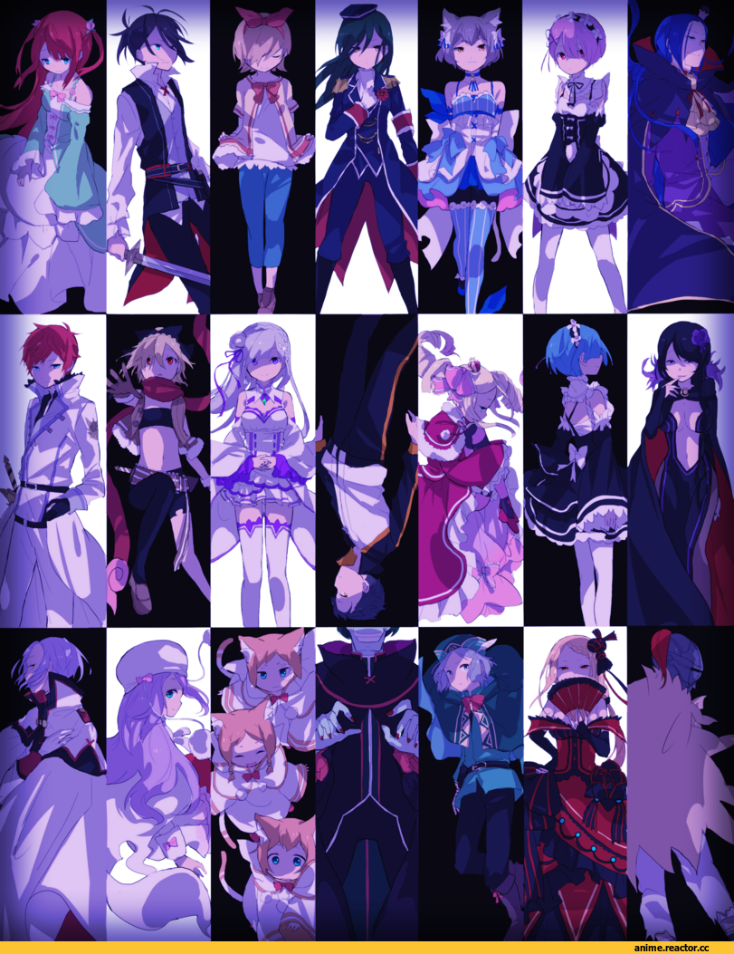 Rem (re zero), Natsuki Subaru, Ram (Re Zero), Beatrice (Re Zero), Felix Argyle, Elsa Granhilte, Felt (re zero), Reinhard van Astrea, Petelgeuse Romanée-Conti, Animal Ears Kun, Anime, Re Zero Kara Hajimeru Isekai Seikatsu, Animal Ears, Misoan, Aldebaran, Tivey Pearlbaton, Hetaro Pearlbaton, Julius Euclius, roswaal l. mathers, petra leyte, mimi pearlbaton, Anastasia Hoshin, Priscilla Bariel, Otto Suewen, Theresia van Astrea, Wilhelm van Astrea, Crusch Karsten
