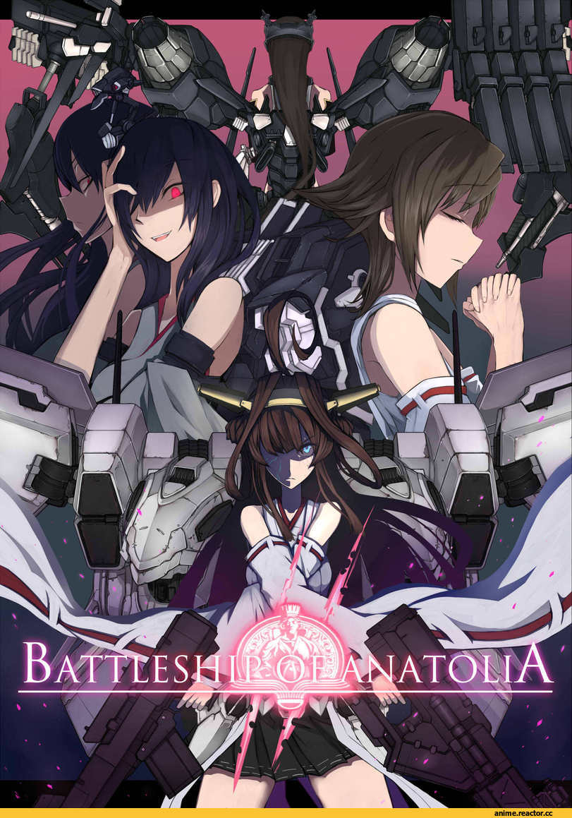 cobhc667, Fusou, Kantai Collection, hiei (kantai collection), Kongou (Kantai Collection), Yamashiro, Nagato (Kantai Collection), Anime Art, Armored Core, crossover, Anime