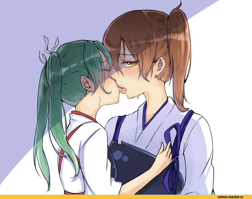 Kaga (Kantai Collection), Kantai Collection, Zuikaku, Shoujo Ai, Anime