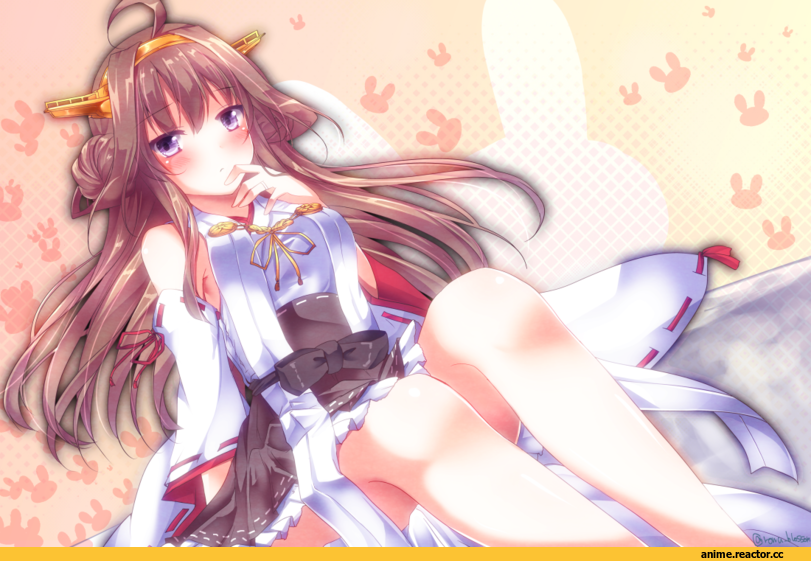 nanoha-h, Kongou (Kantai Collection), Kantai Collection, Anime