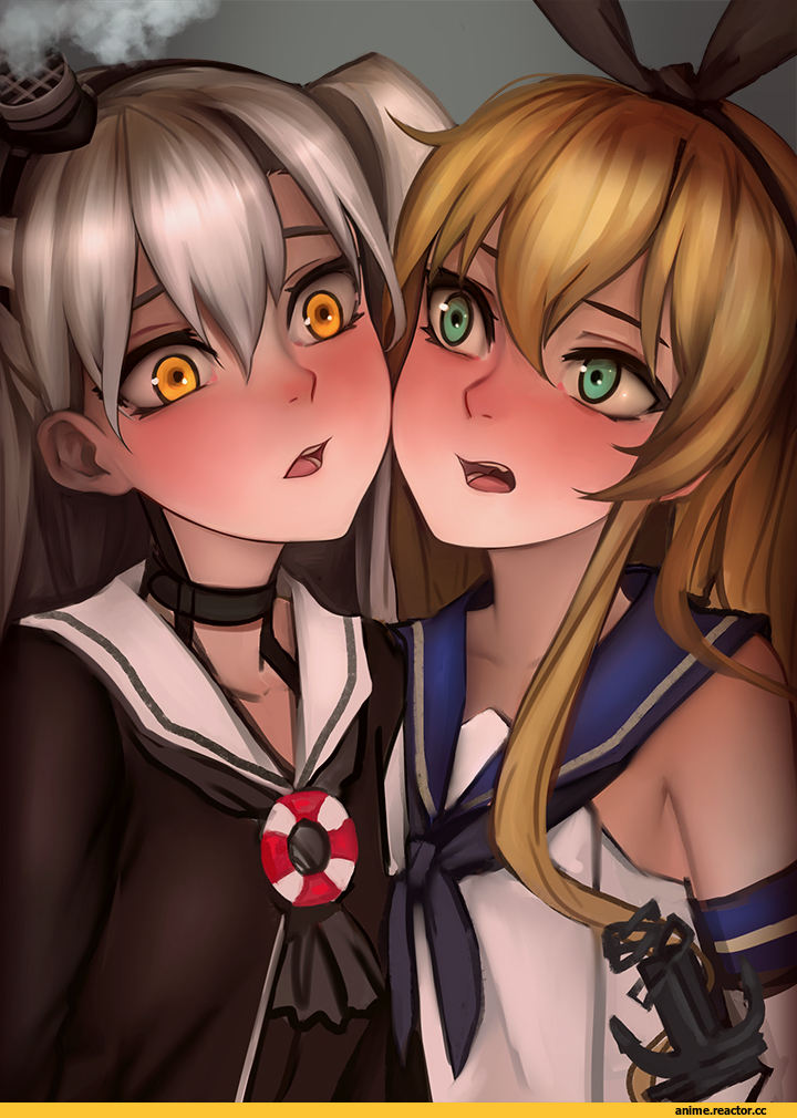 Amatsukaze (Kantai Collection), Kantai Collection, Shimakaze, Anime