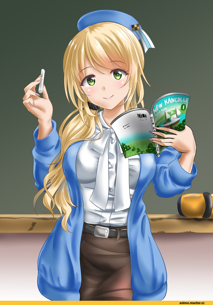 Kantai Collection, Atago (Kantai Collection), Ellen Baker, kasugano tobari, crossover, new horizon, New Horizon (Anime), Anime