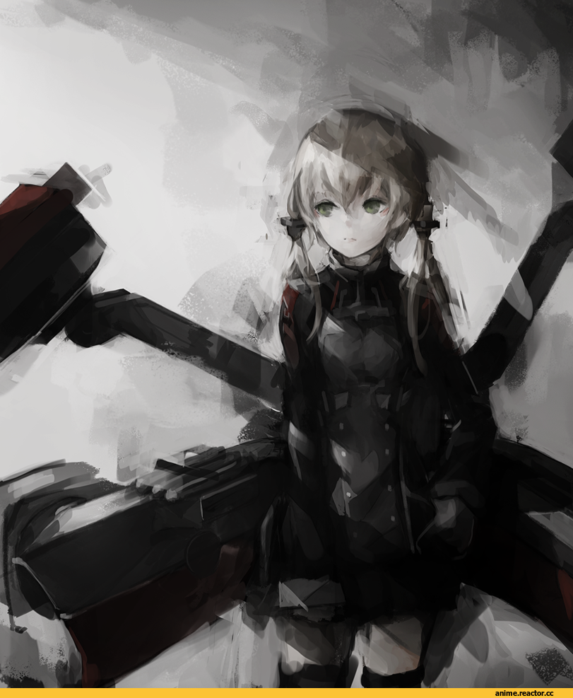 Prinz Eugen, Kantai Collection, gyup91, Anime