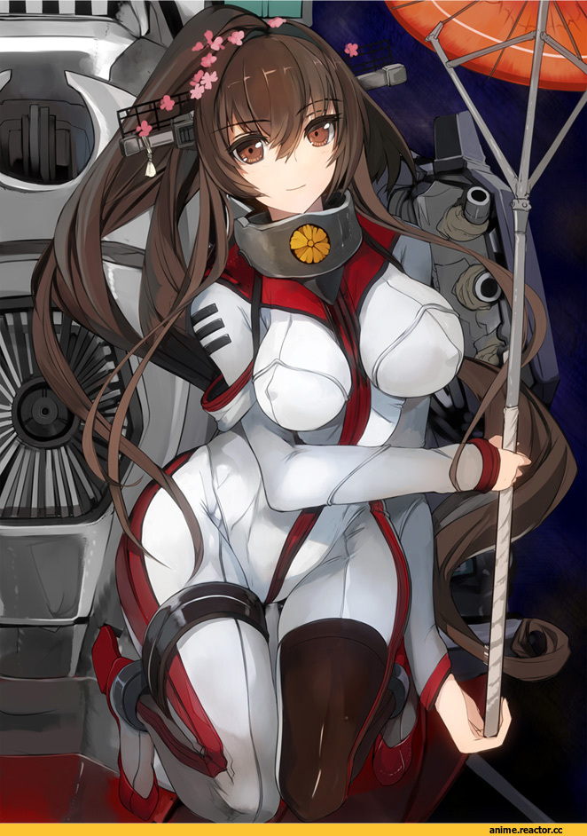 uchuu senkan yamato, Yamato (Kantai Collection), Kantai Collection, pupps, crossover, Anime