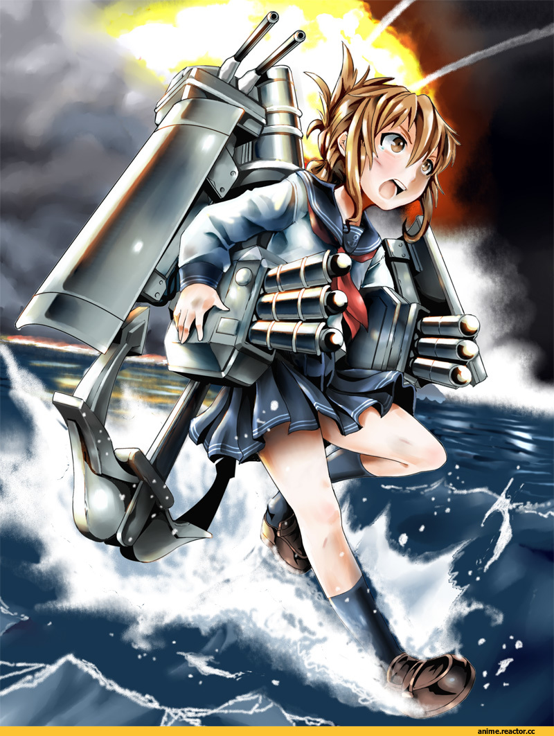 Kantai Collection, Inazuma (Kantai Collection), kamizono (spookyhouse), Anime