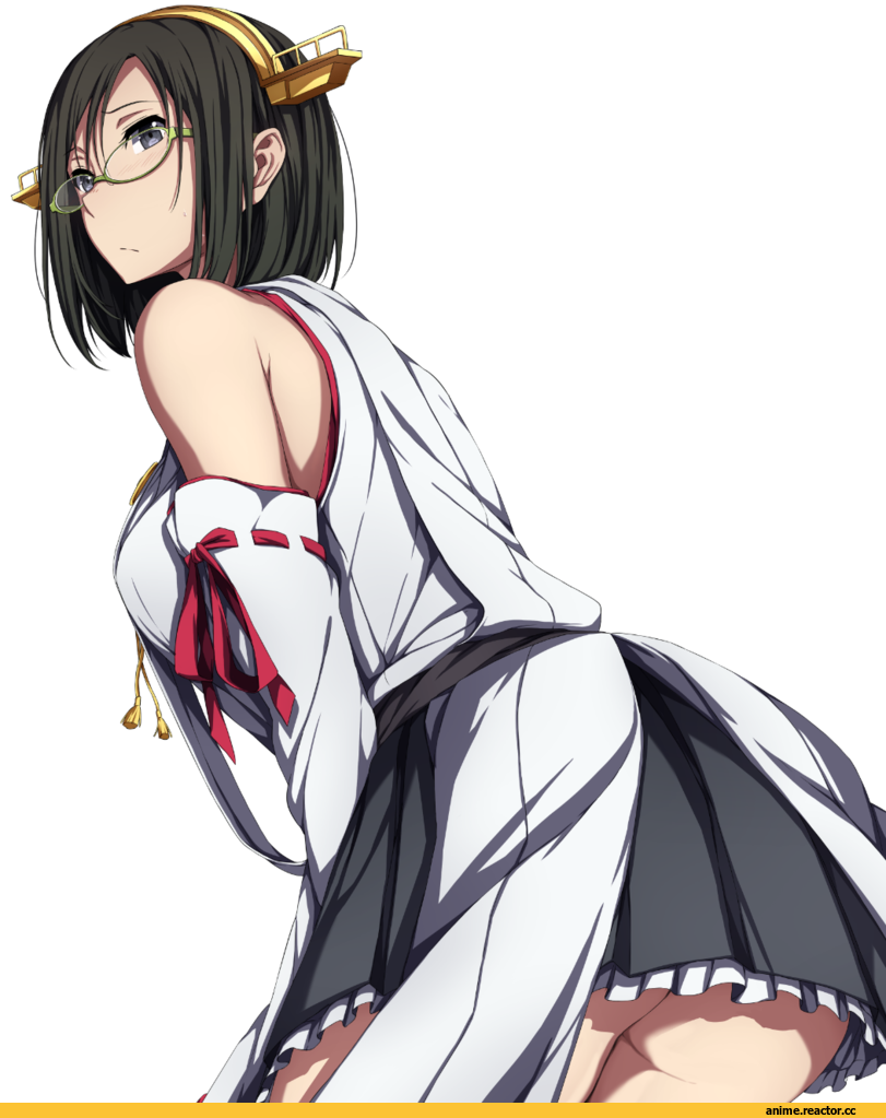 sblack, Kirishima (Kantai Collection), Kantai Collection, Agano, Noshiro, Anime