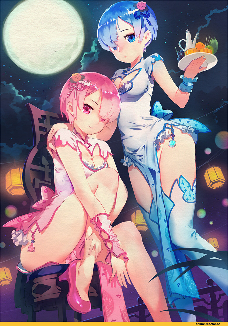Ram (Re Zero), Re Zero Kara Hajimeru Isekai Seikatsu, Rem (re zero), mhk (mechamania), Anime