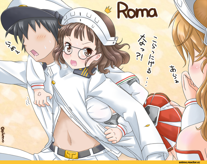 jack (slaintheva), Roma (Kantai Collection), Kantai Collection, Littorio (Kantai Collection), Admiral (Kantai Collection), Anime