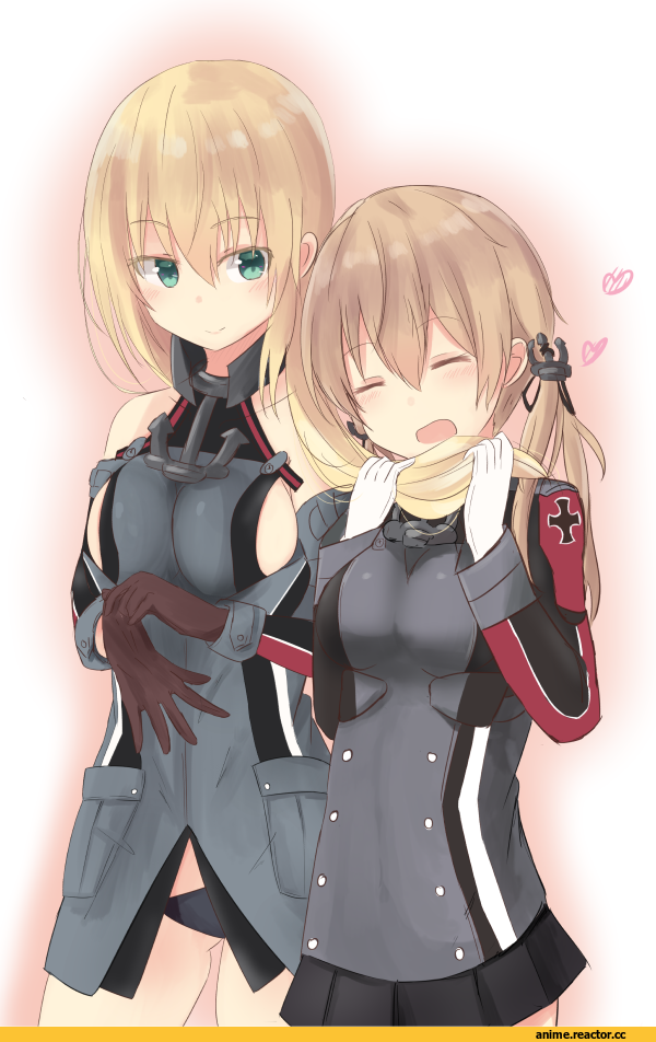 yuki (yukin0128), Prinz Eugen (Kantai Collection), Kantai Collection, Bismarck (Kantai Collection), Anime