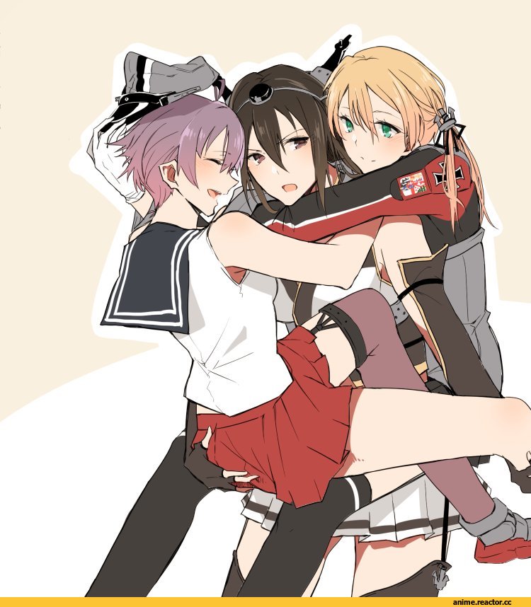 asakawa (outeq), Sakawa (Kantai Collection), Kantai Collection, Kongou (Kantai Collection), Nagato (Kantai Collection), Prinz Eugen, Haruna (Kantai Collection), Anime