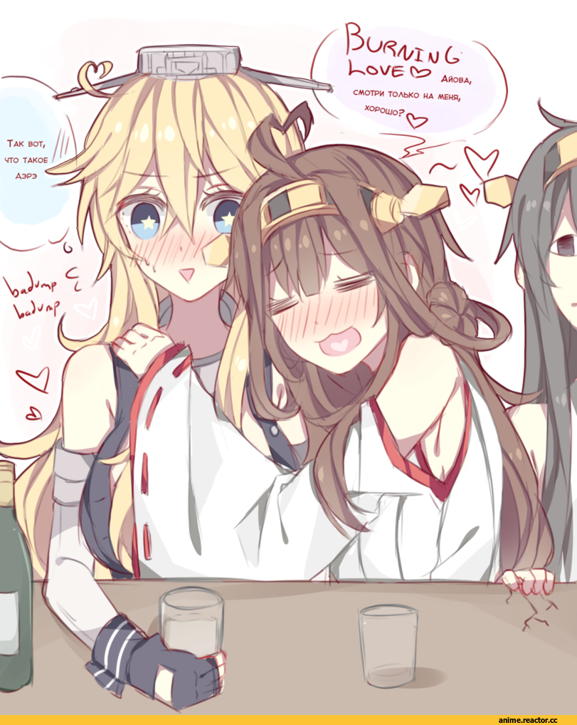 kvlen, Iowa (Kantai Collection), Kantai Collection, Kongou (Kantai Collection), Haruna (Kantai Collection), перевел сам, Anime
