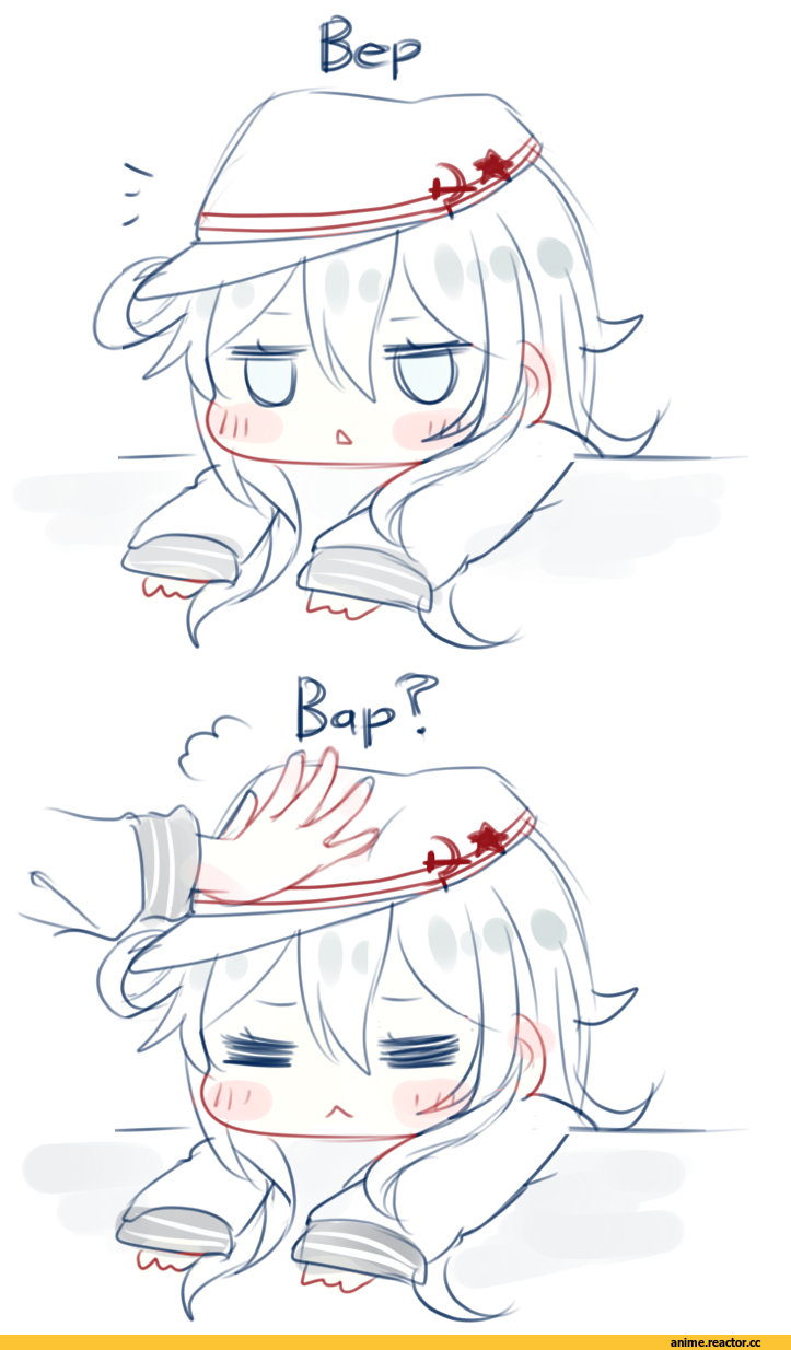 kvlen, Verniy, Kantai Collection, chibi, Anime