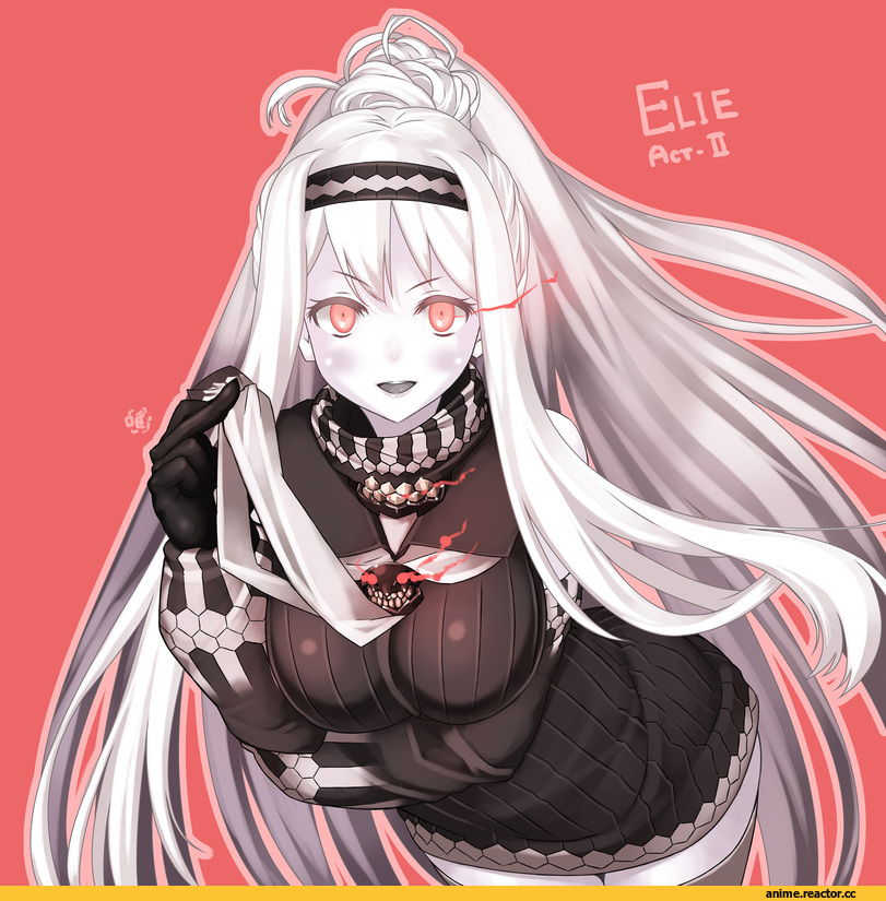 Aircraft Carrier Oni, Kantai Collection, notchi, Anime
