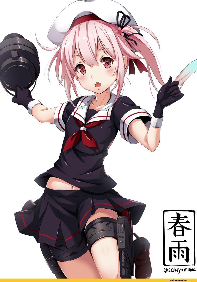 Harusame (Kantai Collection), Kantai Collection, Sakiyamama, Anime Art, Anime