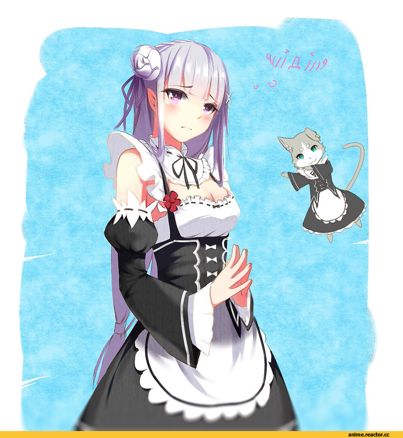 Emilia (re zero), Re Zero Kara Hajimeru Isekai Seikatsu, qingchen (694757286), Anime