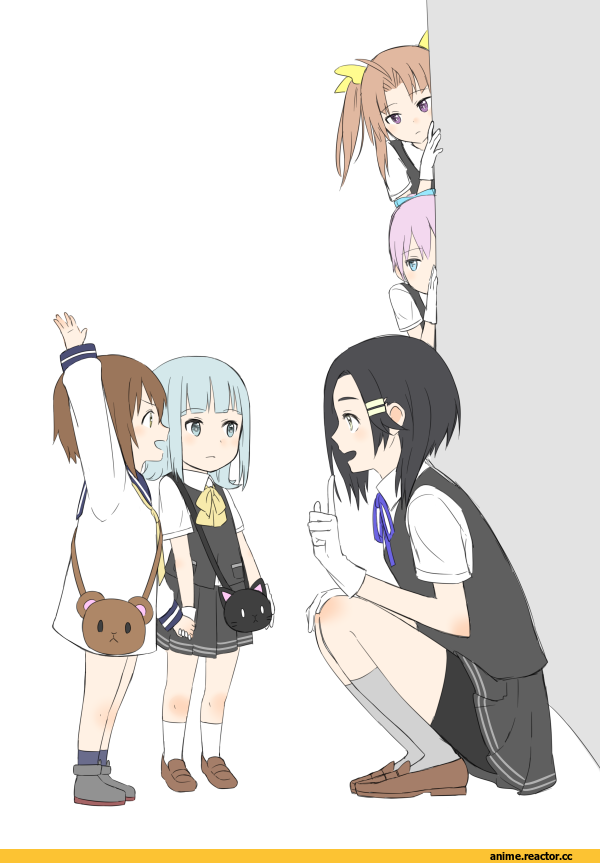 Kantai Collection, Hatsukaze, Kagerou (Kantai Collection), Kuroshio (Kantai Collection), Shiranui (Kantai Collection), Yukikaze (Kantai Collection), hamuzora, Anime